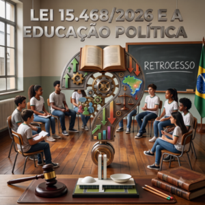 Lei 15.468/2026 e educação política nas escolas.